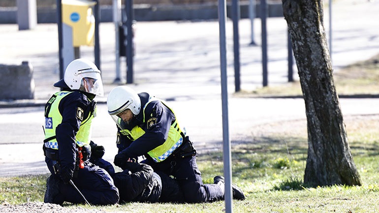Είκοσι έξι συλλήψεις στη Σουηδία σε επεισόδια διαδηλωτών με δυνάμεις ασφαλείας