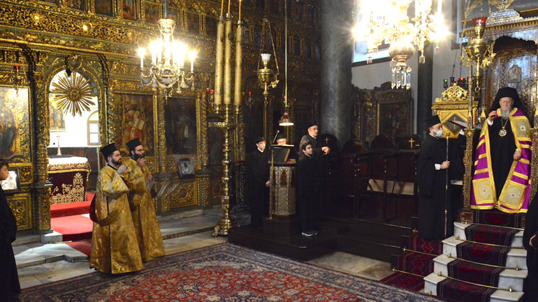 Η Κυριακή των Βαΐων στο Οικουμενικό Πατριαρχείο