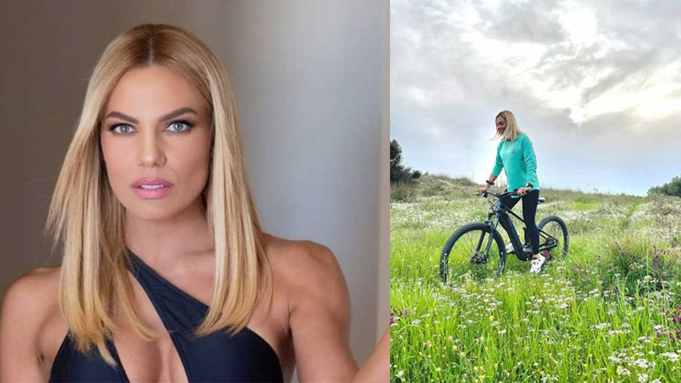 Ιωάννα Μαλέσκου: Πέρασε ένα Σαββατοκύριακο δίπλα στη φύση