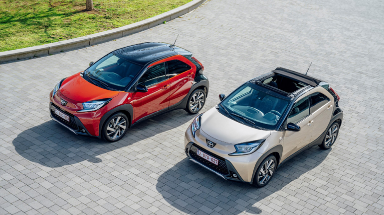 Τα πρώτα χιλιόμετρα στην Ευρώπη με το ολοκαίνουργιο Toyota Aygo X