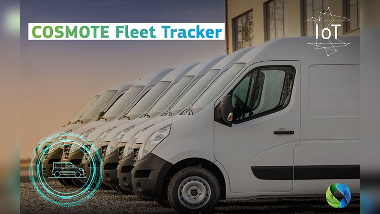 COSMOTE Fleet Tracker για την παρακολούθηση και διαχείριση 360 εταιρικών οχημάτων της BSK