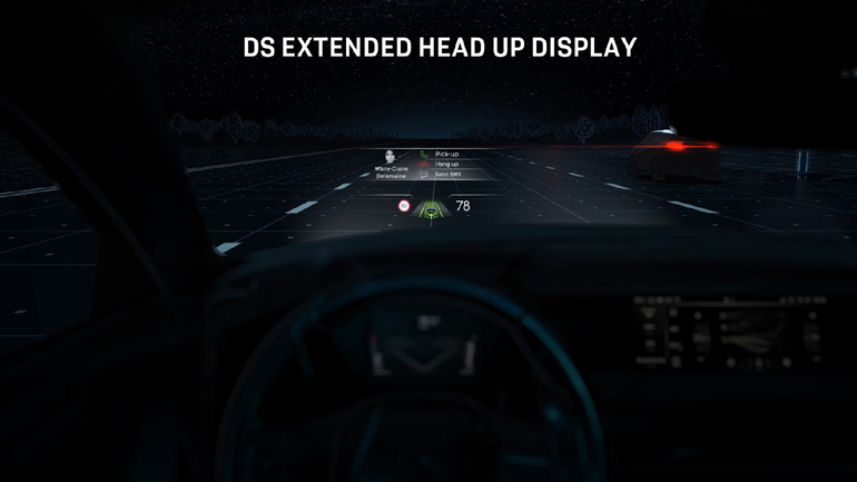 Στο χλιδάτο DS 4 η επαυξημένη τεχνολογία των μαχητικών αεροσκαφών