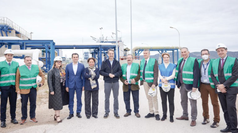 Μητσοτάκης από Ρεβυθούσα:  Πρώτο μας μέλημα η ενεργειακή επάρκεια της χώρας