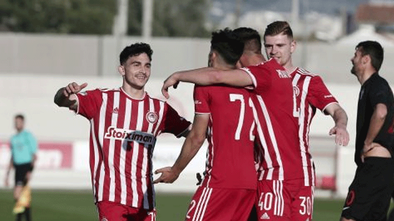 Super League 2: Δεύτερη σερί νίκη για τον Ολυμπιακό Β’, 2-0 τον Απόλλωνα Πόντου