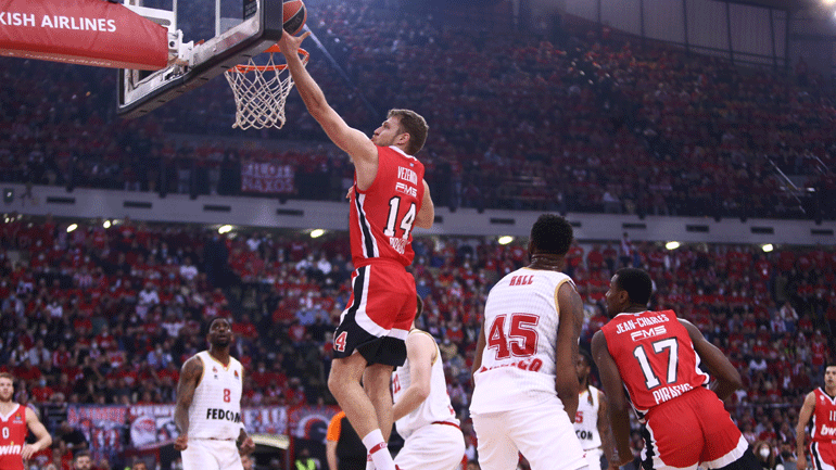 Πρώτο βήμα για το Final-4 ο Ολυμπιακός, 71-54 τη Μονακό