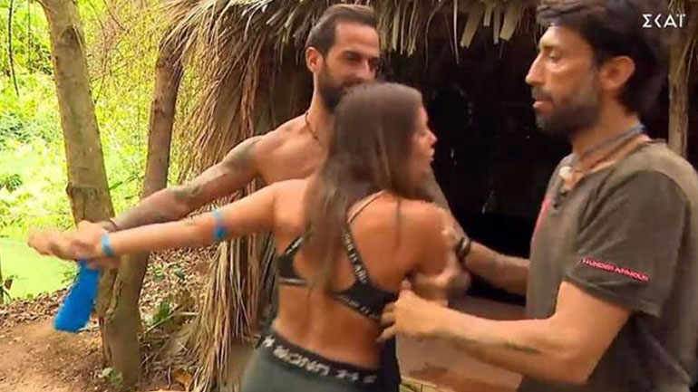 Survivor: Εξαγριώθηκε η Σοφιάννα Αβραμάκη με τον Τάκη Καραγκούνια