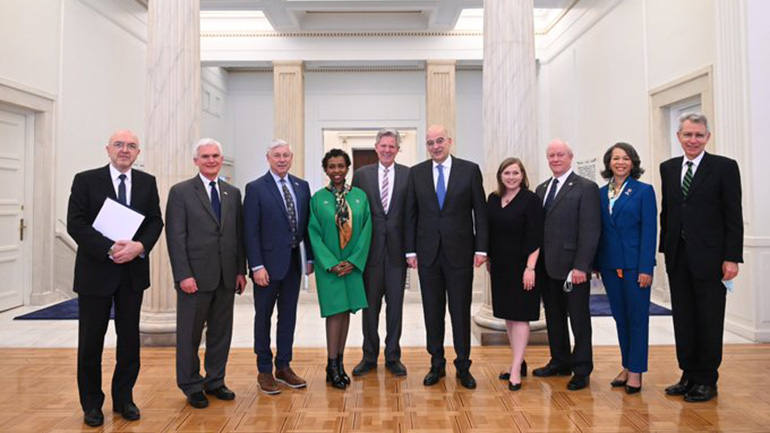 ΗΠΑ: Συνάντηση Δένδια με πρόεδρο και μέλη της Επιτροπής Ενέργειας της Βουλής