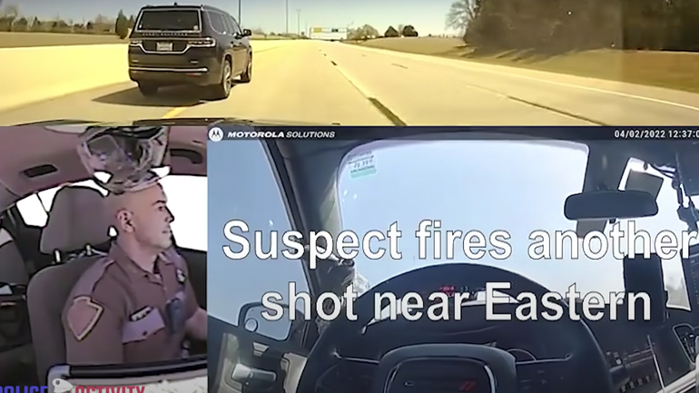 Αστυνομικός σε επικίνδυνη καταδίωξη