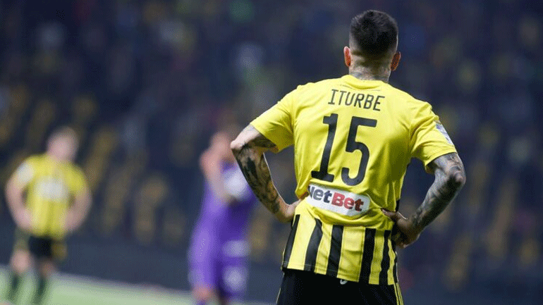 Άρης: Εκτός με Παναθηναϊκό και ο Ιτούρμπε