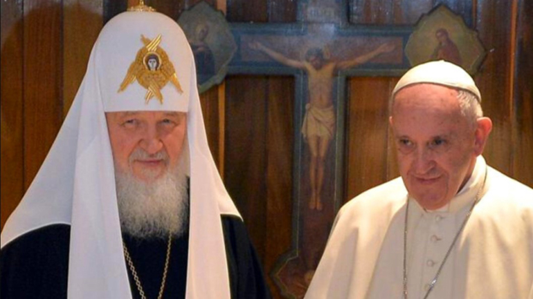 Πάπας Φραγκίσκος: Αρνείται να συναντηθεί με τον προκαθήμενο της Ρωσικής Ορθόδοξης Εκκλησίας, Πατριάρχη Κύριλλο