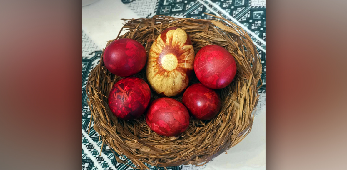Παραδοσιακά πασχαλινά αυγά από το Καλοχώρι Θεσσαλονίκης