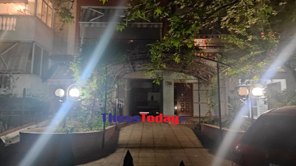 H πολυκατοικία όπου συνέβη το περιστατικό 