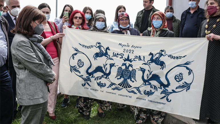 Επισκέψεις της ΠτΔ Κ. Σακελλαροπούλου σε Μικρό και Μεγάλο Δέρειο Έβρου και Θρυλόριο Ροδόπης