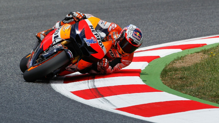 Με την Repsol Honda και το νούμερο ένα στη μοτοσικλέτα.