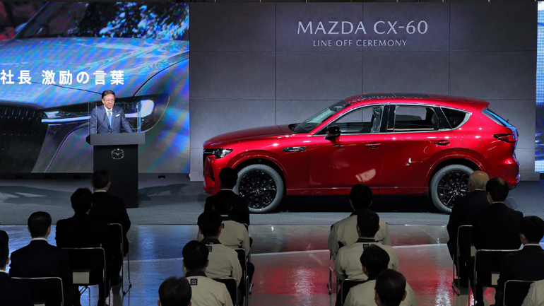 Ξεκίνησε η παραγωγή του Mazda SUV CX-60 με τους 327 ίππους