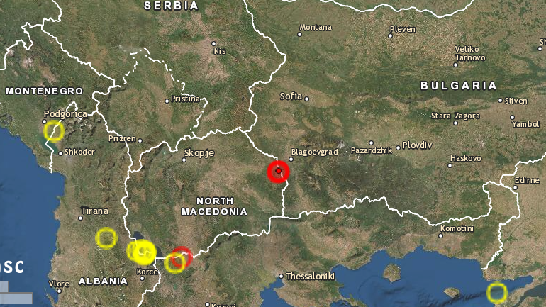 Σεισμός 4,2 ρίχτερ στη Βόρεια Μακεδονία