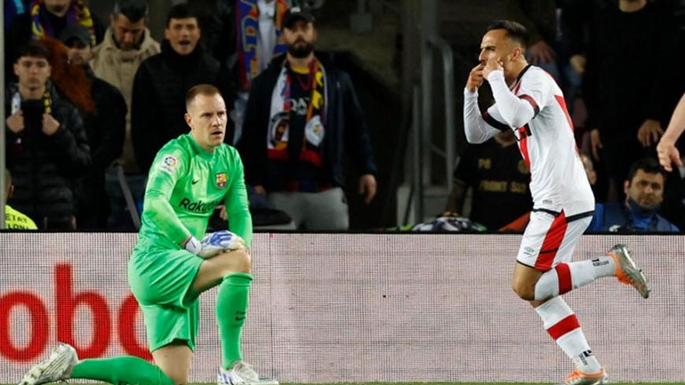 Ισπανία: Η Ράγιο Βαγεκάνο «ξέρανε» 1-0 την Μπαρτσελόνα