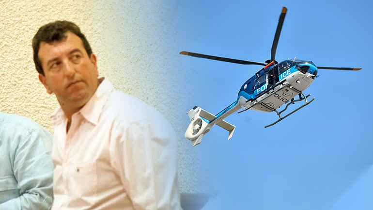 Και ελικόπτερο στις έρευνες για τον εντοπισμό των δραστών της εκτέλεσης Σκαφτούρου