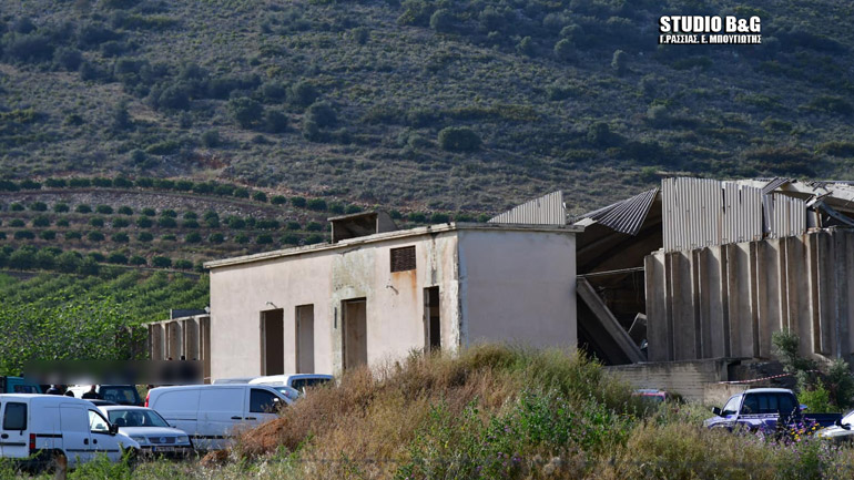 Αργολίδα: Νεκρός άνδρας που καταπλακώθηκε από τμήμα παλιού εργοστασίου