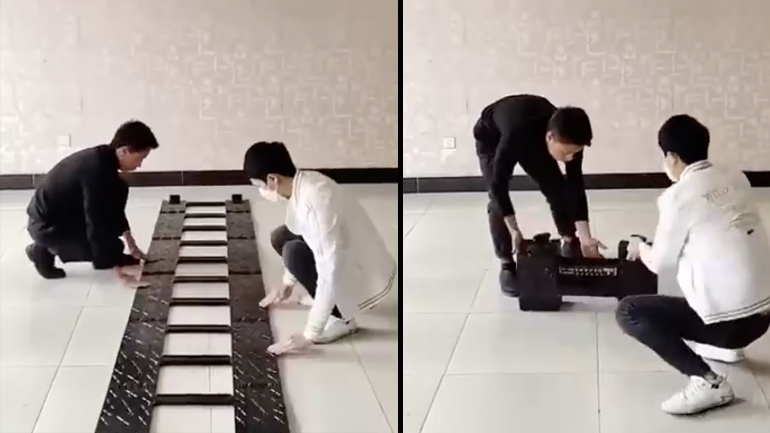 Η πτυσσόμενη σκάλα