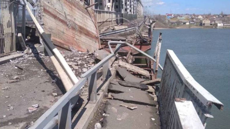 Βομβαρδίστηκε από ρωσικό πύραυλο στρατηγική γέφυρα στον Δνείστερο