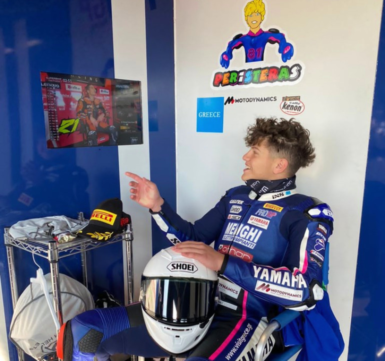 Διασκέδασε ο 16χρονος την πρώτη του συμμετοχή.