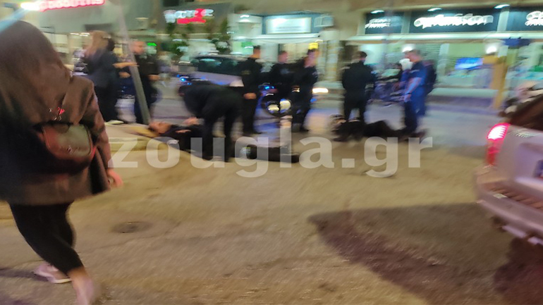 Οδηγός ΙΧ παραβίασε STOP και τραυμάτισε δύο αστυνομικούς της ομάδας ΔΙΑΣ Οδηγός ΙΧ παραβίασε STOP και τραυμάτισε δύο αστυνομικούς της ομάδας ΔΙΑΣ