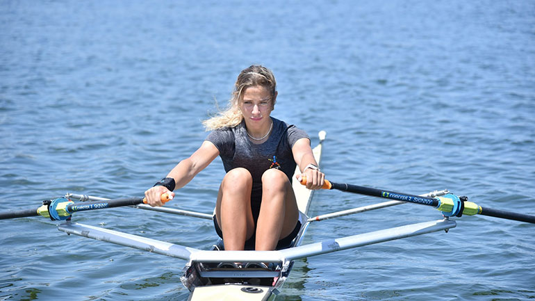 Eυαγγελία Αναστασιάδου στο OPAP NEWS: «Απαιτούνται τεράστιες θυσίες για να πετύχεις στην κωπηλασία»