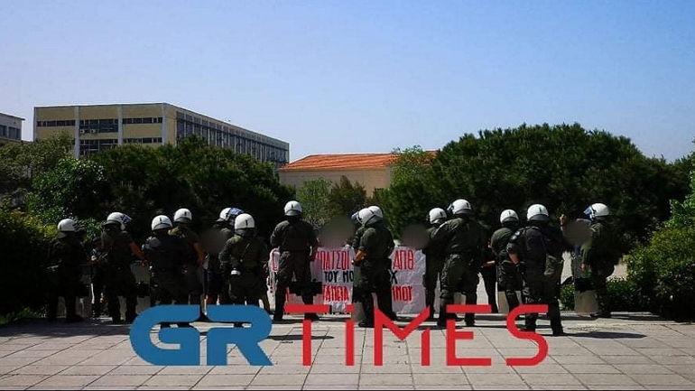Θεσσαλονίκη: Νέες κινητοποιήσεις κατά της παρουσίας της αστυνομίας στο ΑΠΘ