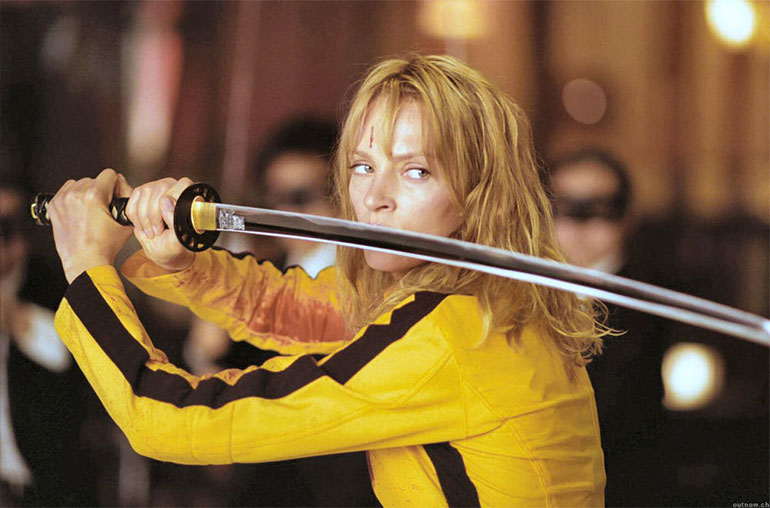Η Ούμα Θέρμαν στο «Kill Bill» (2003)