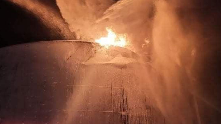 Ερώτηση της ΕΟ του ΚΚΕ για την πυρκαγιά στις χερσαίες εγκαταστάσεις της «Energean Oil»