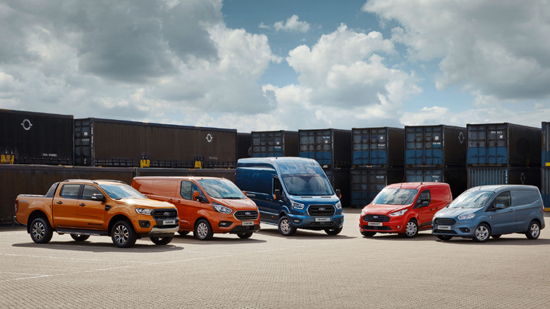 Για 5η χρονιά η Ford παίρνει πρωτιά στις πωλήσεις των ελαφρών επαγγελματικών οχημάτων στην Ελλάδα 