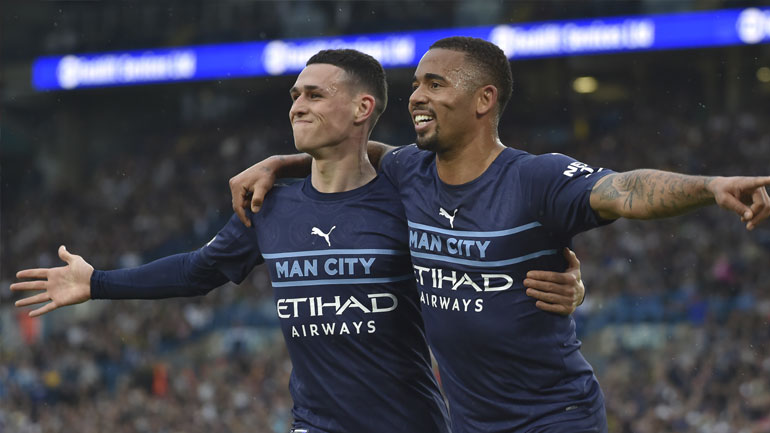 Αγγλία: Νίκη κορυφής για τη Σίτι, 4-0 τη Λιντς στο «Έλαντ Ρόουντ»