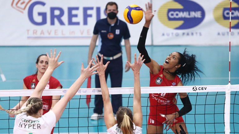 Βόλεϊ: Προβάδισμα στους τελικούς της Α1 γυναικών για τον Ολυμπιακό, 3-1 σετ τον Παναθηναϊκό