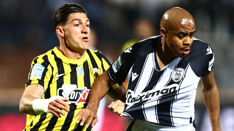 Ισόπαλο το ντέρμπι των «δικεφάλων», έμειναν στο 1-1 ΠΑΟΚ και ΑΕΚ