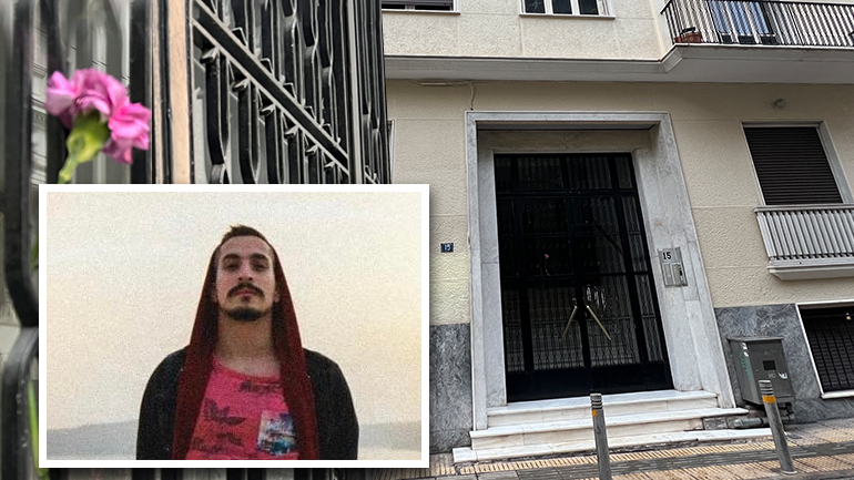 Νεκρός βρέθηκε στα Εξάρχεια ο γιος του Αργύρη Ντινόπουλου