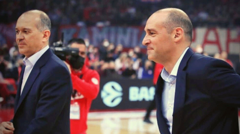 Ολυμπιακός: Παρουσία των Αγγελόπουλων η προπόνηση πριν τον 5ο αγώνα με τη Μονακό