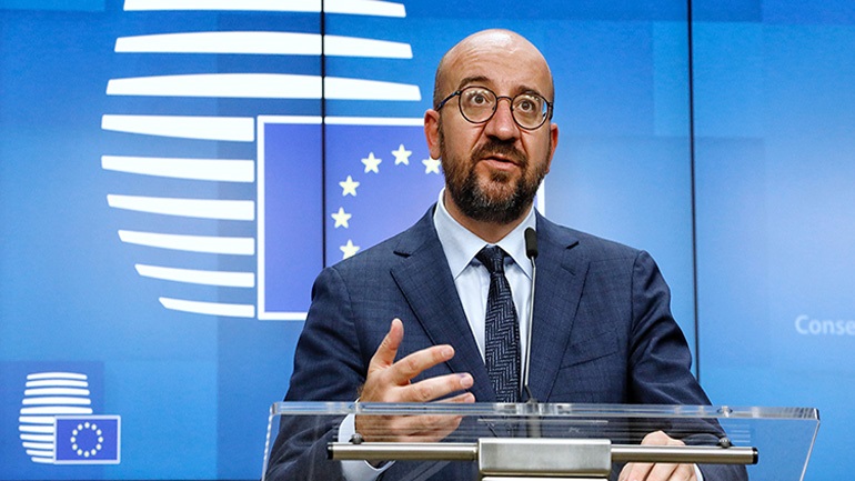 Ανάρτηση του Σαρλ Μισέλ στα ελληνικά από την Αλεξανδρούπολη: «Θα τερματίσουμε την εξάρτησή μας από τα ρωσικά ορυκτά καύσιμα»