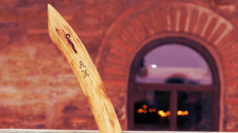 Μια θεατρική παράσταση στη Μονή Βλατάδων