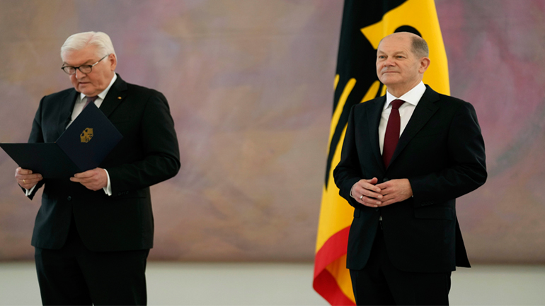 Ο καγκελάριος Σολτς δεν θα πάει στο Κίεβο, όσο ισχύει ο αποκλεισμός του προέδρου Σταϊνμάιερ