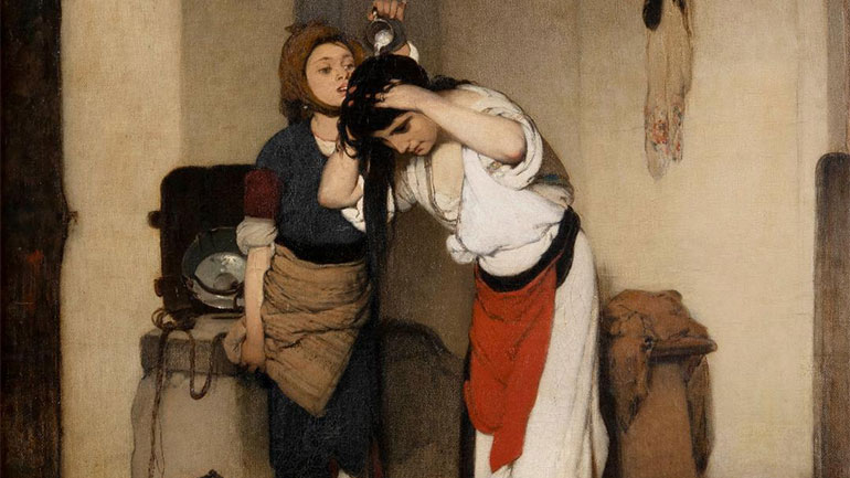 Η «Λουόμενη Παιδίσκη» του Νικηφόρου Λύτρα στο Greek Sale σε Αθήνα και Παρίσι