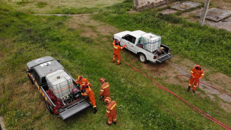 Η ΕΟΔ Λακωνίας εκπαιδεύτηκε στο χειρισμό drone