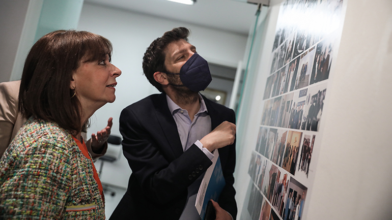 Σακελλαροπούλου: Ιστορική στιγμή για την ελληνική τέχνη η δωρεά του ΙΣΕΤ στην Εθνική Πινακοθήκη Σακελλαροπούλου: Ιστορική στιγμή για την ελληνική τέχνη η δωρεά του ΙΣΕΤ στην Εθνική Πινακοθήκη