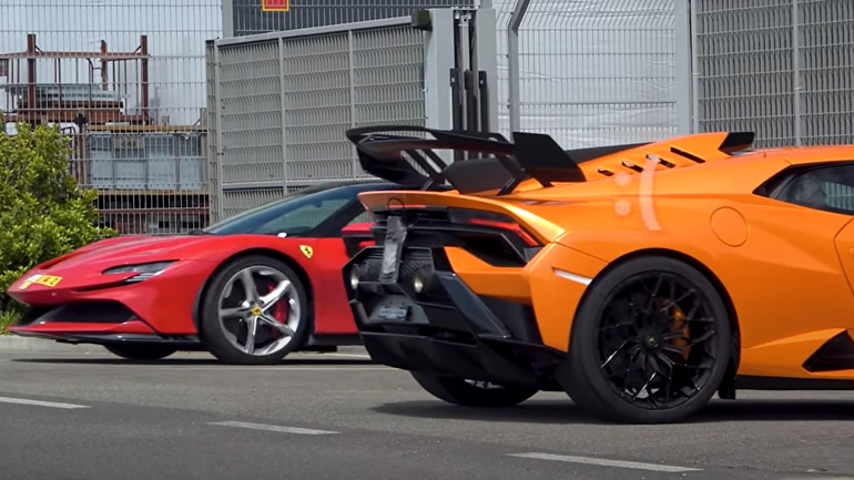 Η Lamborghini αγόρασε μία Ferrari SF90 Stradale για να… πάρει ιδέες για τα μοντέλα της