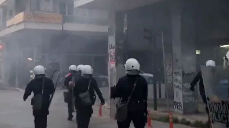 Μικρής έκτασης επεισόδια στο κέντρο της Πάτρας