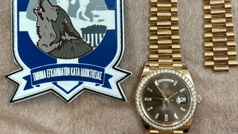 Έψαχναν το κλεμμένο ρολόι-κόσμημα στην Κοπεγχάγη και το βρήκαν στην Αθήνα