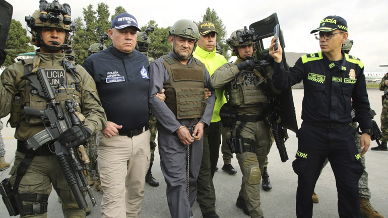 Κολομβία: Εκδόθηκε στις ΗΠΑ ο βαρόνος των ναρκωτικών «Οτονιέλ» Κολομβία: Εκδόθηκε στις ΗΠΑ ο βαρόνος των ναρκωτικών «Οτονιέλ»