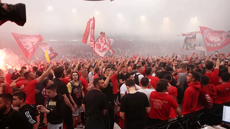 Euroleague: Μία αγωνιστική κεκλεισμένων των θυρών και πρόστιμο στον Ολυμπιακό για το Game 5 με τη Μονακό