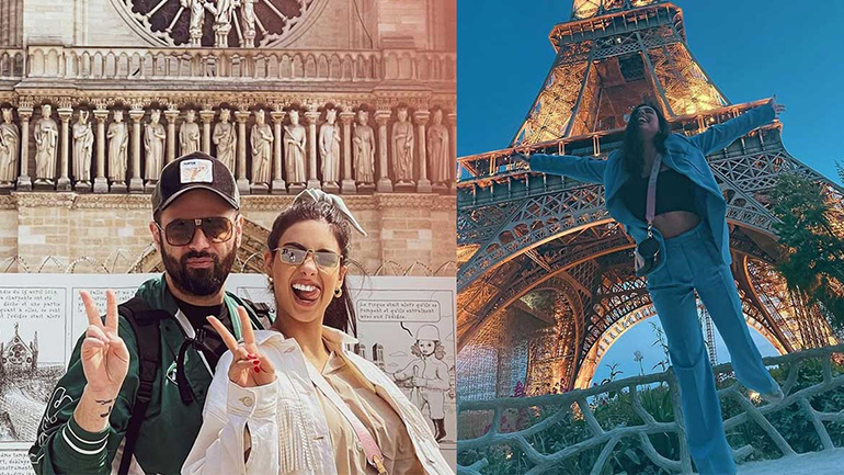 Γιώργος Παπαδόπουλος – Γαλάτεια Βασιλειάδη: Ταξίδι στο Παρίσι με τον γιο τους Άγγελο