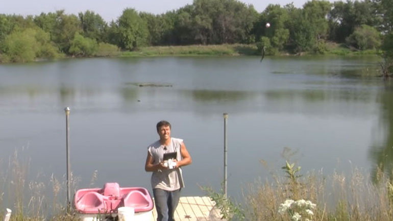 Ψαρεύοντας με drone; Και όμως γίνεται!